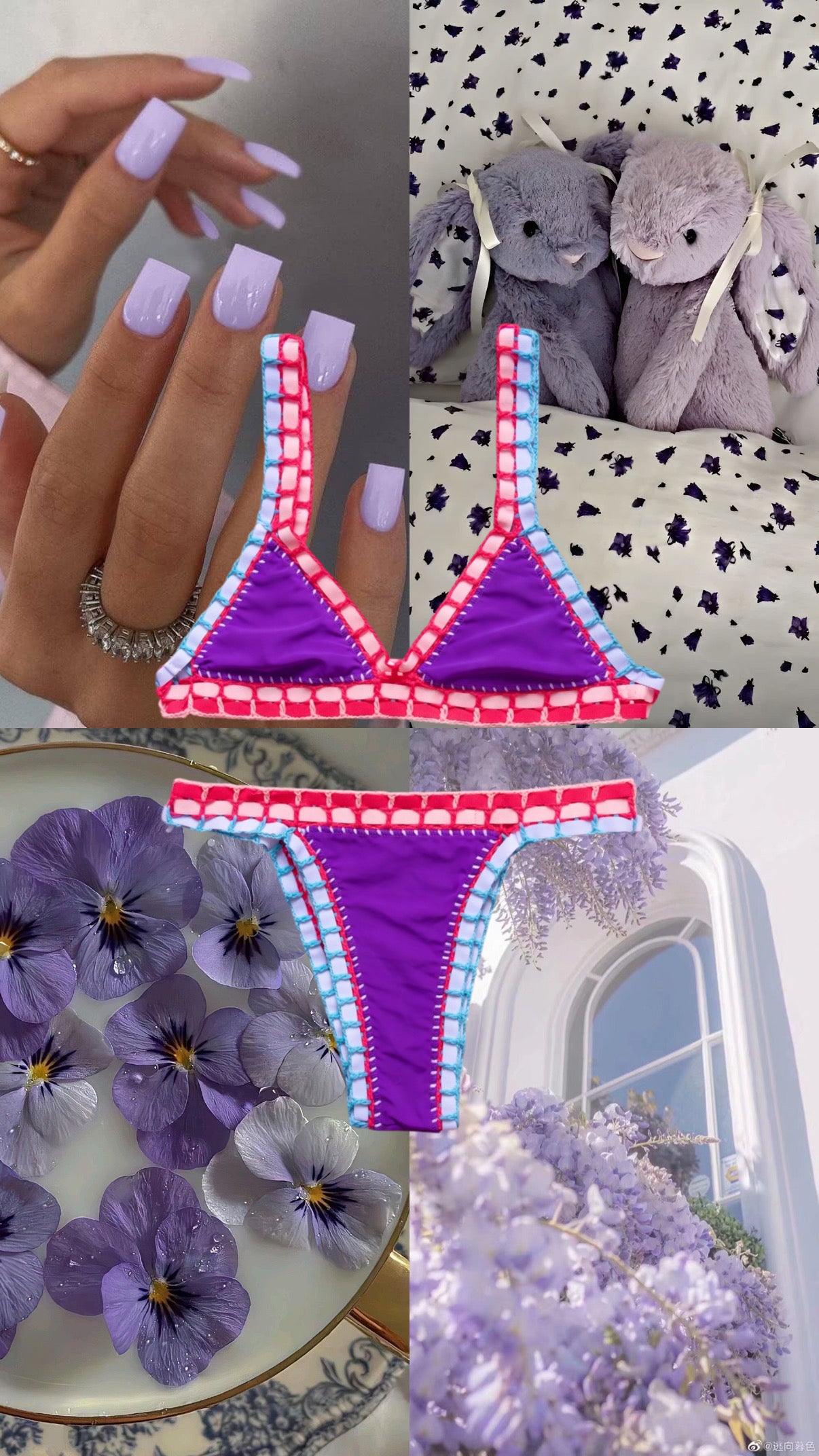 Bikini en crochet – 8 Coloris