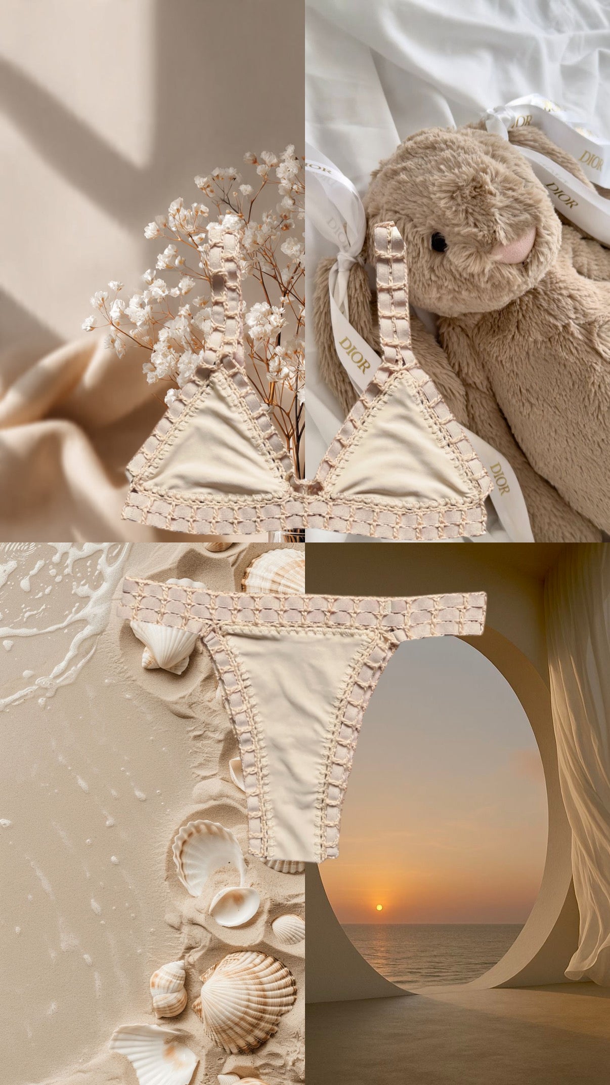 Bikini en crochet – 8 Coloris