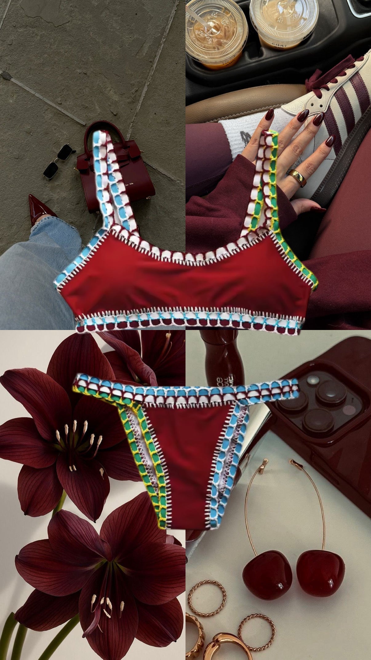 Maillot de bain bandeau - 14 coloris