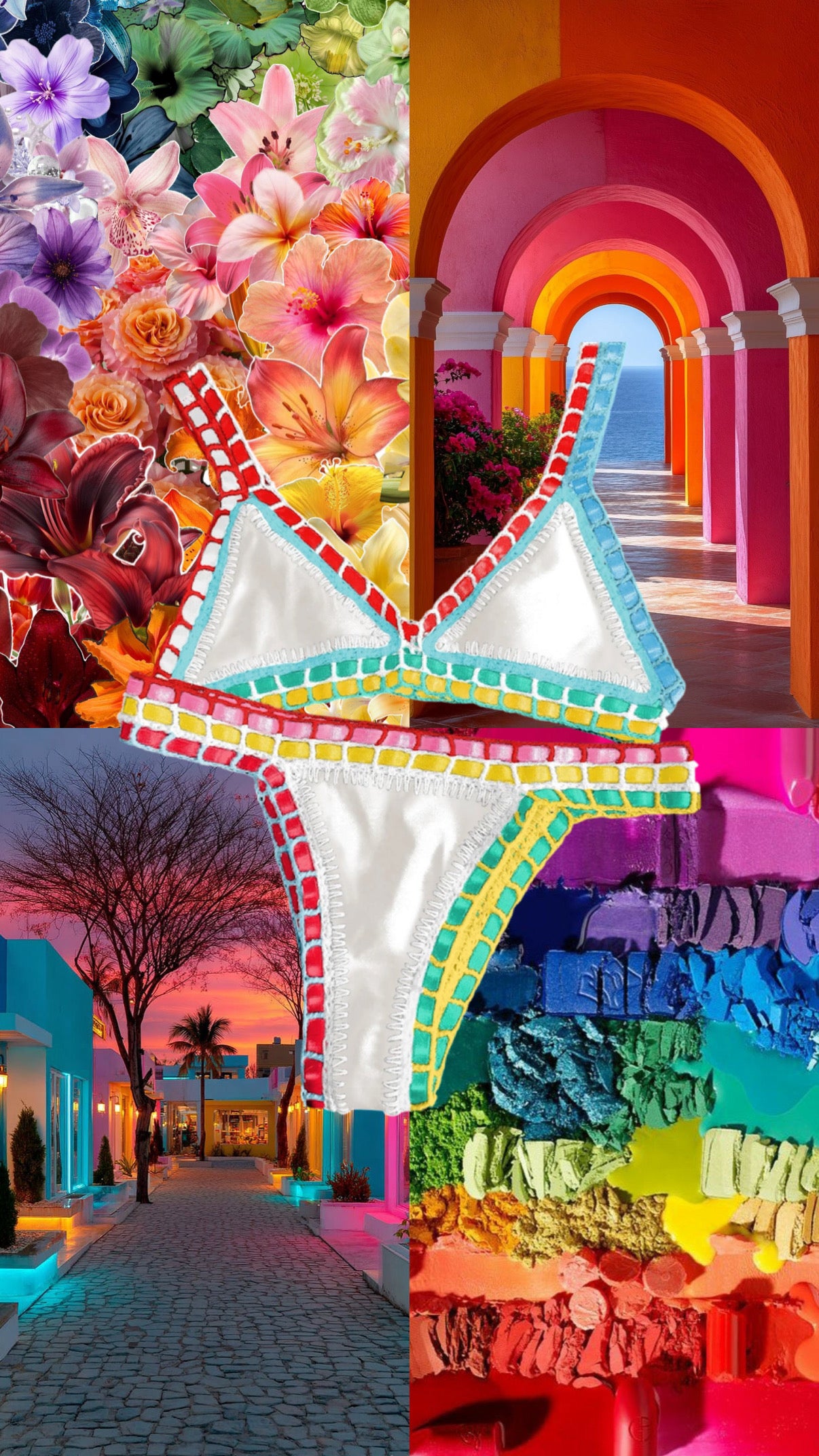 Bikini en crochet – 16 Coloris