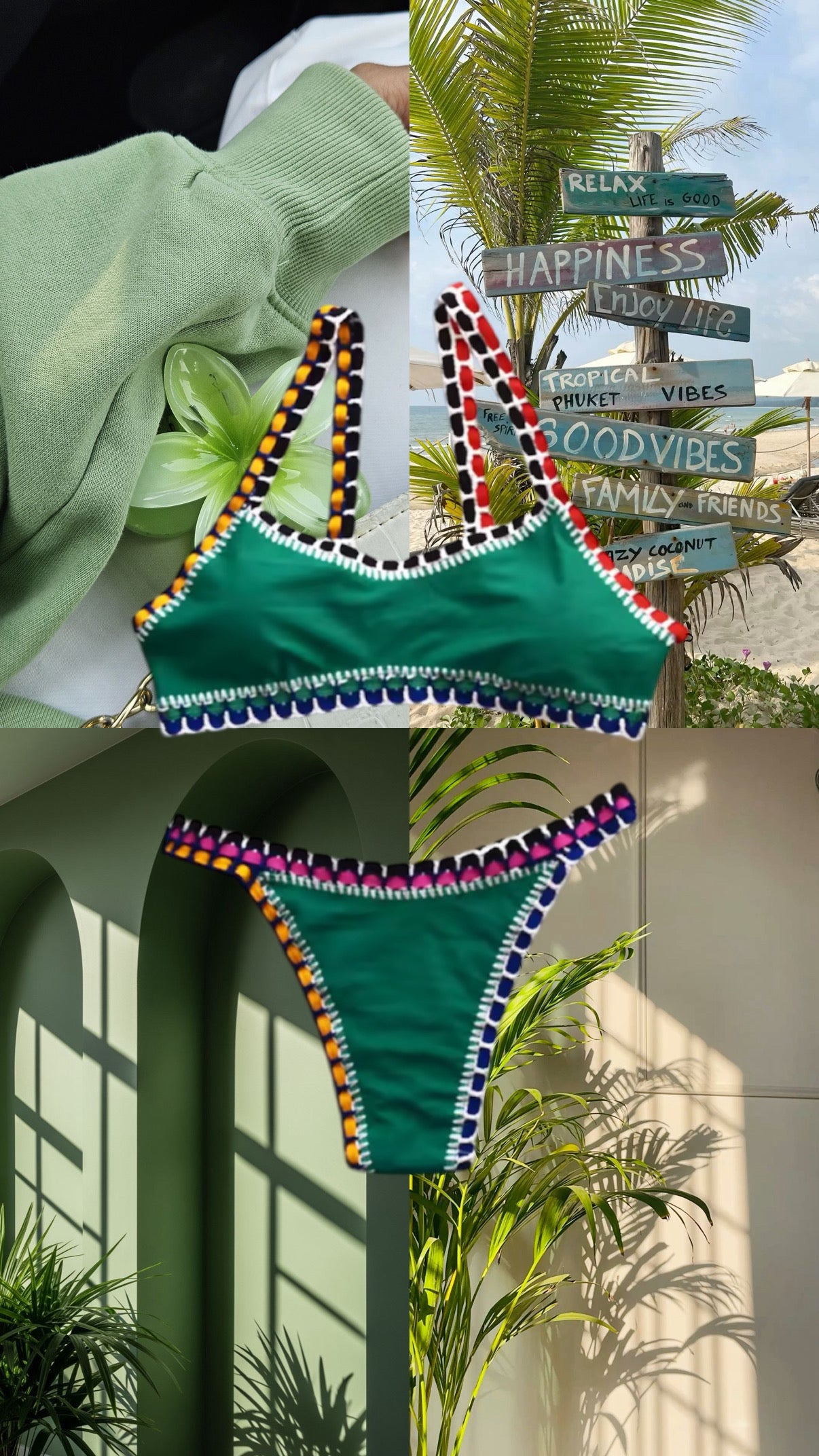 Maillot de bain bandeau - 14 coloris