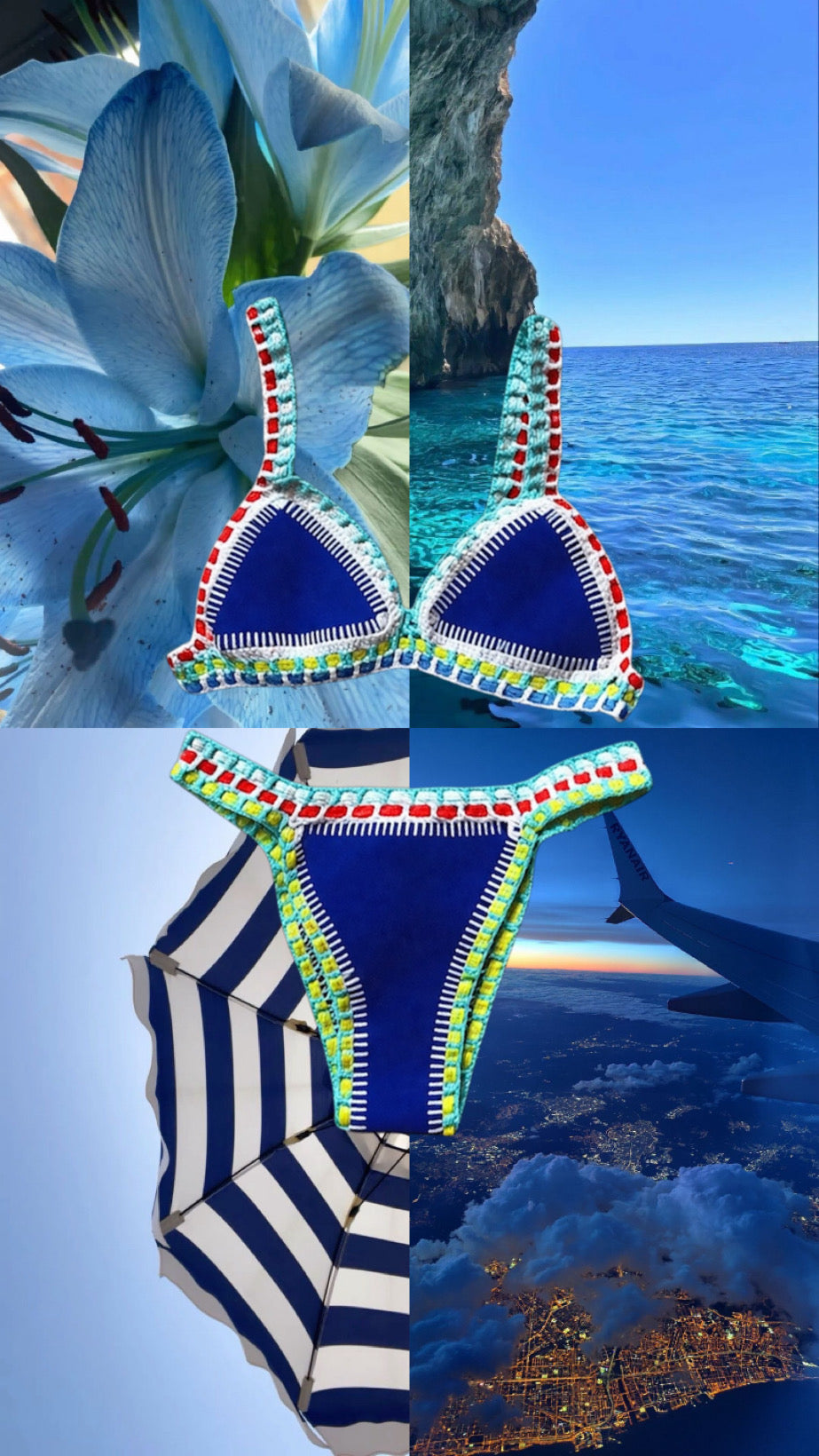 Bikini en crochet – 16 Coloris