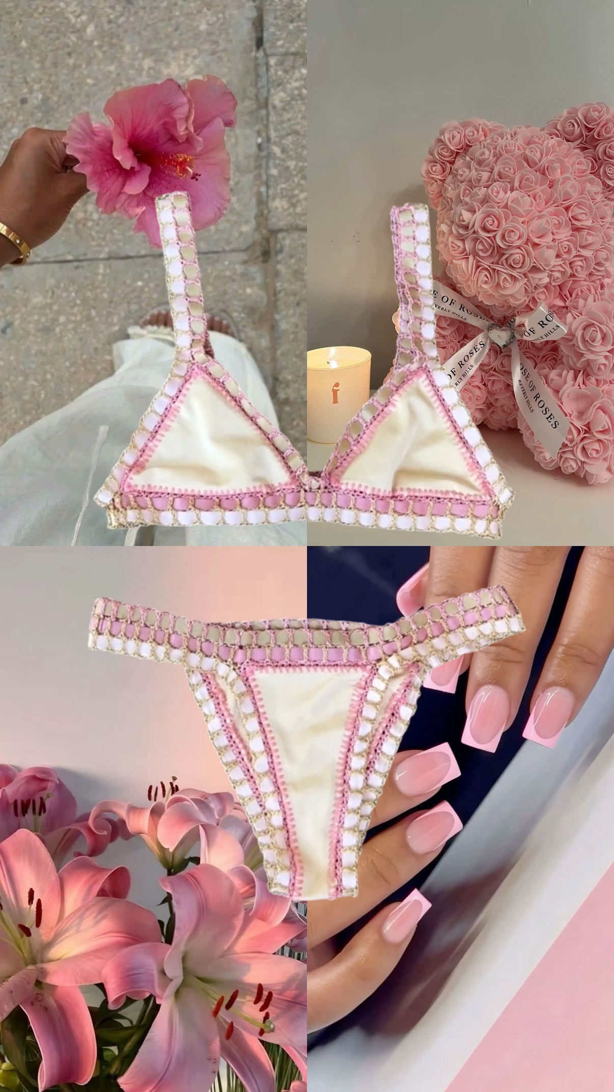 Bikini en crochet – 16 Coloris