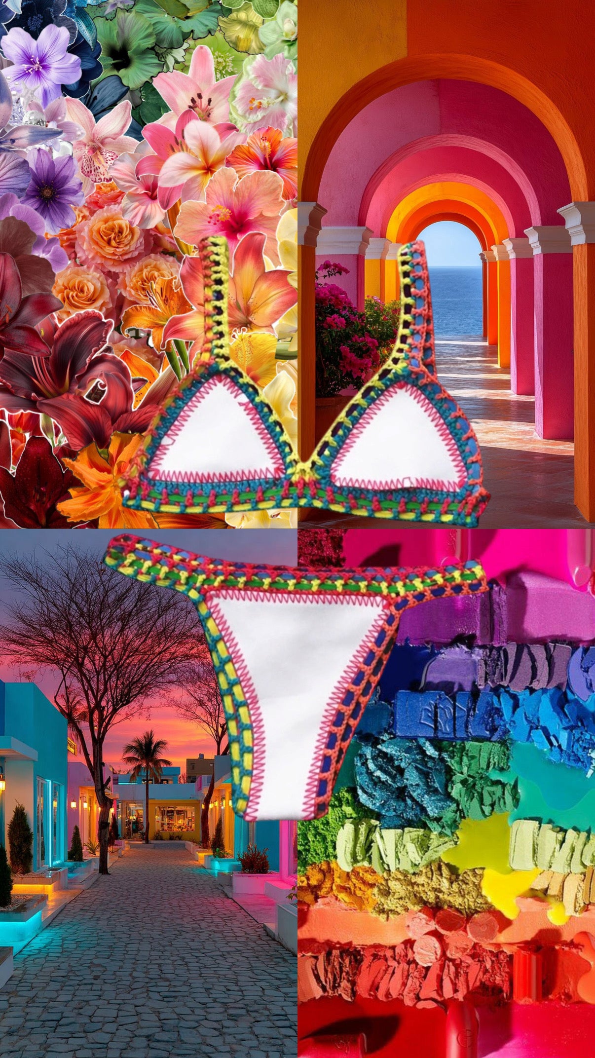 Bikini en crochet – 16 Coloris