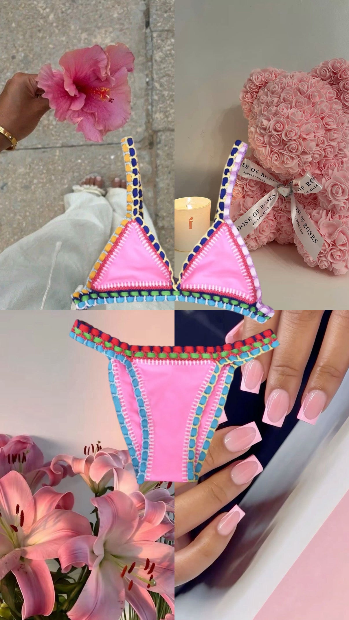 Bikini en crochet – 16 Coloris