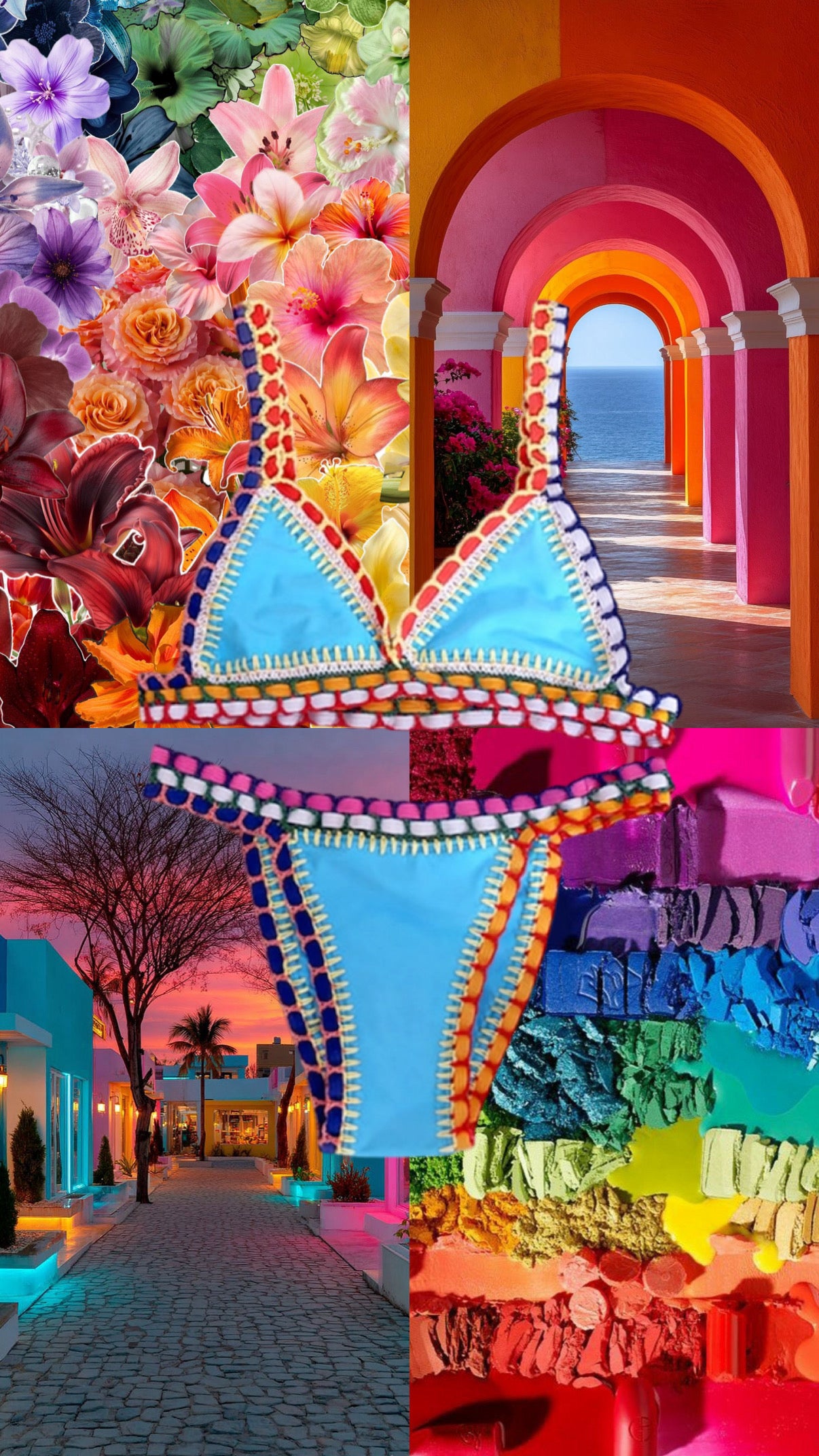 Bikini en crochet – 16 Coloris