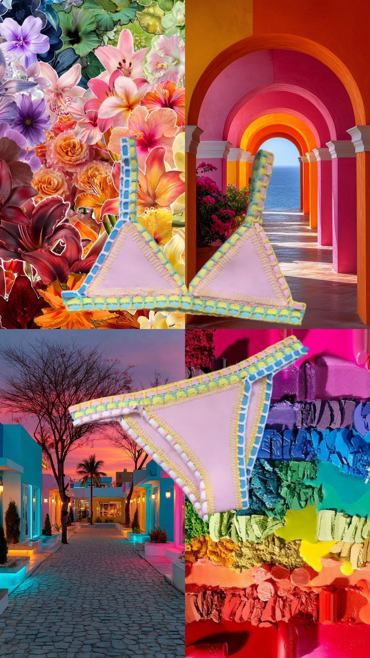 Bikini en crochet – 16 Coloris